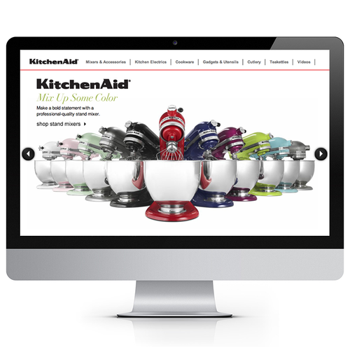 KitchenAid Landing Page